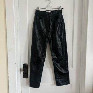 Abercrombie & Fitch Faux Leather Pants